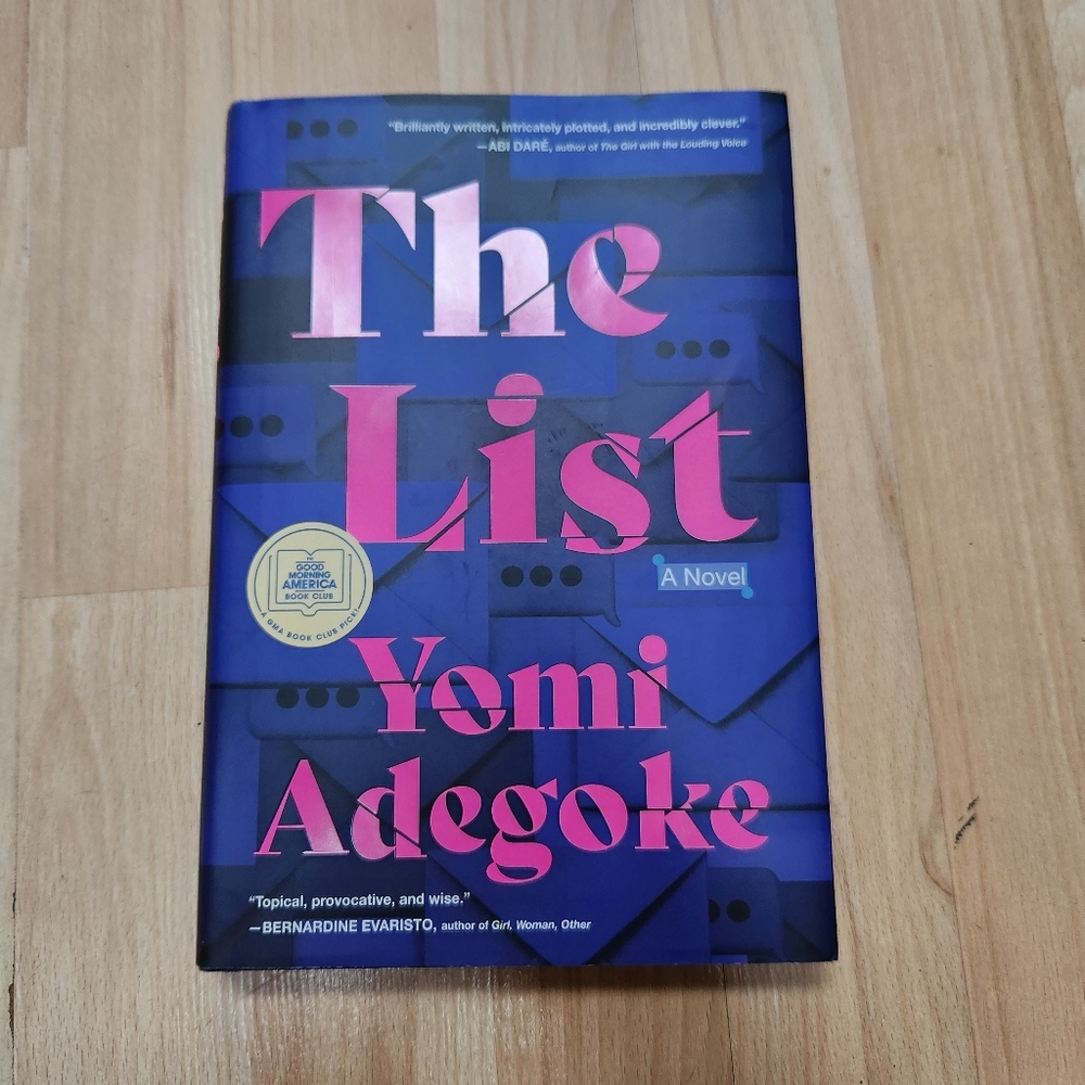 The List by Yemi Adegoke Hardcover Book